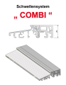 TÜRSCHWELLE COMBI | 22 mm BESCHLAGLEISTE