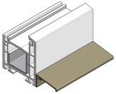 Wetterschenkelprofile aus Aluminium